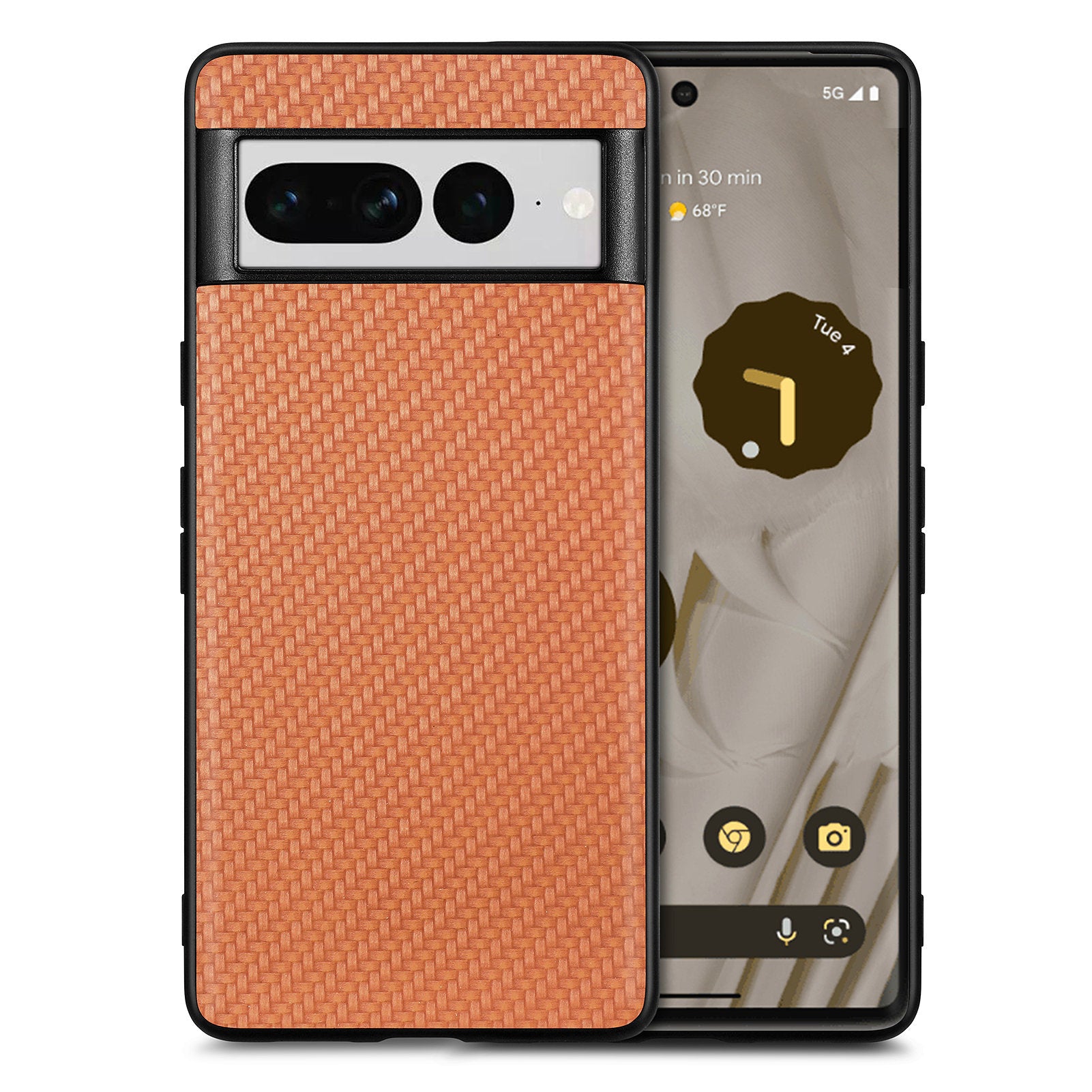 For Google Pixel 7 Pro 5G PU Leather Coated PC TPU Carbon Fiber Texture Shockproof Phone Case Non-slip Cell Phone Cover For Google Pixel 7 Pro 5G PU Leather Coated PC TPU Carbon Fiber Texture Shockproof Phone Case Non-slip Cell Phone Cover